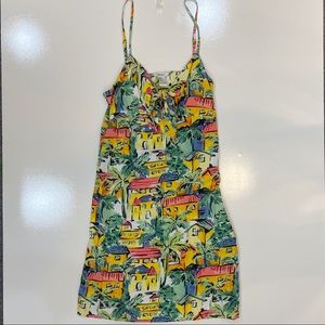 Tropical Town Print Dress from Forever 21